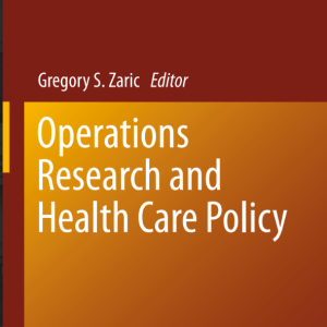 International Series in Operations Research & Management Science